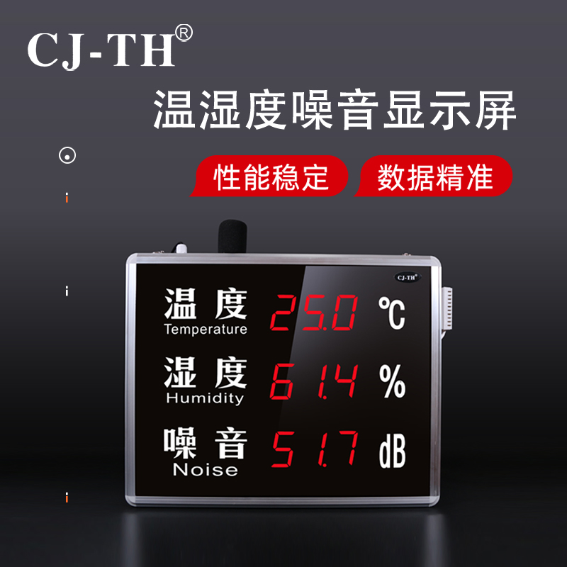 创进CJ-TH823ZS工业级LED大屏幕温湿度噪音显示屏